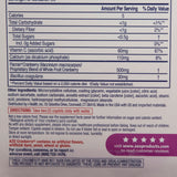 Urinary Pain Relief AZO® 60 mg - 110 mg - 500 mg - 30 mg Strength Vitamin C / Calcium / Cranberry / Bacillus Coagulans Tablet 50 per Box - BeHope