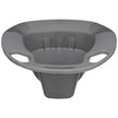 Stackable Bedpan McKesson Graphite 2 Quart / 1893 mL - BeHope