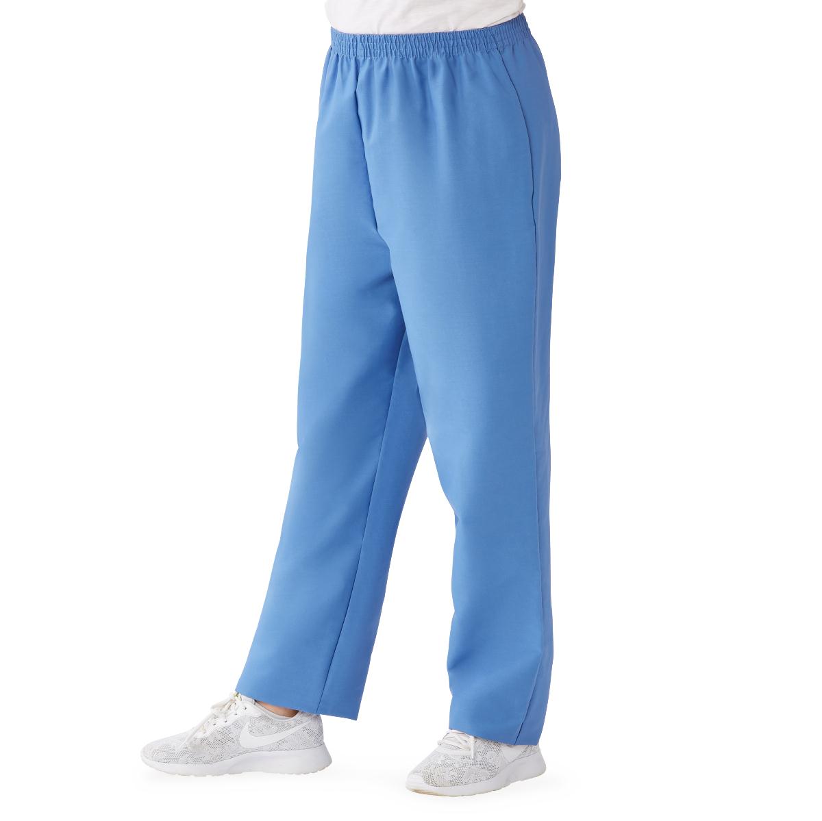 ComfortEase® Women's Elastic Waist Scrub Pants with 2 Pockets (Style 8850)