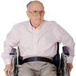 Wheelchair Safety Belt Econo-Belt One Size Fits Most Strap Fastening with Buckle Attaches with Slider Buckles - BeHope