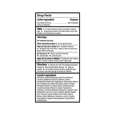 Skin Protectant Thera® Calazinc Body Shield 4 oz. Tube Scented Cream - BeHope