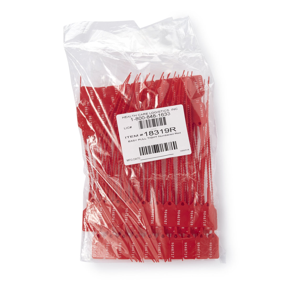 Pull-tight Adjustable Seal Health Care Logistics Consecutively Numbered - BeHope