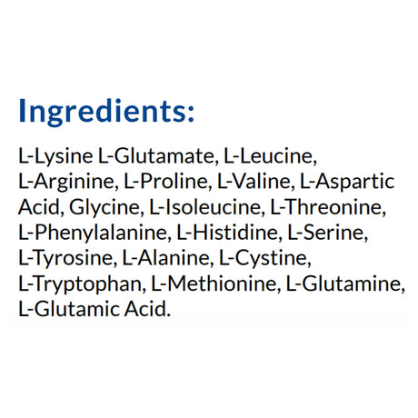 Oral Supplement Complete Amino Acid Mix Unflavored Powder - BeHope