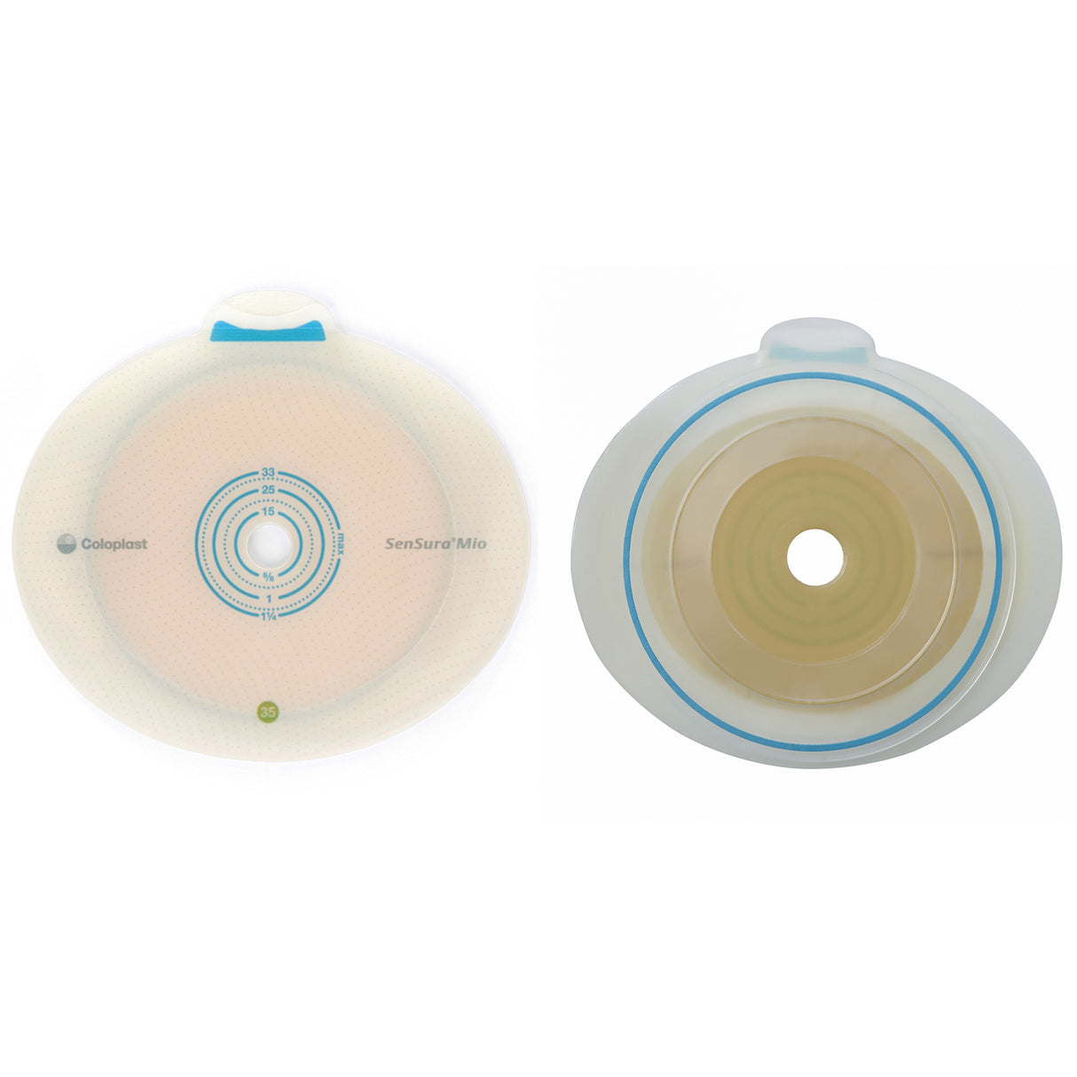 Ostomy Barrier Sensura® Mio Flex Extended Wear Elastic Adhesive - BeHope