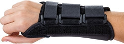Wrist Brace ProCare® ComfortFORM™ Aluminum / Foam / Spandex Right Hand Black X-Large - BeHope