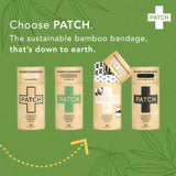 Adhesive Strip Patch™ Bamboo Tan 3/4 X 3 Inch Sterile - BeHope