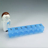 Pill Organizer Push Bubble Large 7 Day 1 Dose - BeHope