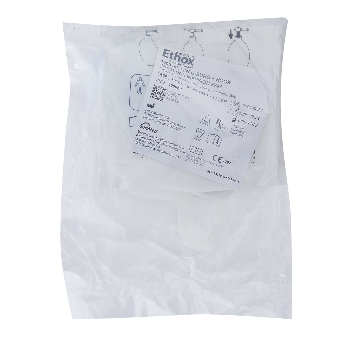 Pressure Infusion Bag Infu-Surg® 1000 mL - BeHope