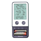 Digital Thermometer / Hygrometer Traceable® Fahrenheit / Celsius 32° to 122°F (0° to 50°C) Internal Sensor Flip-out Stand / Wall Mount Battery Operated - BeHope