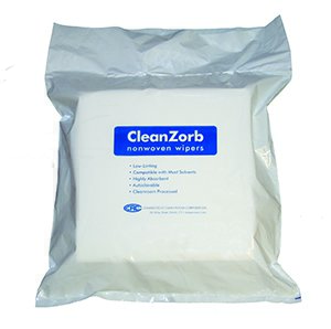 Cleanroom Wipe Cleanzorb 150 Count Bag 12 X 12 Inch Nonsterile Disposable - Behope