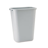 Trash Can Deskside 41 Quart / 10.25 gal. Gray LLDPE Rectangular - BeHope