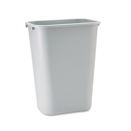 Trash Can Deskside 41 Quart / 10.25 gal. Gray LLDPE Rectangular - BeHope