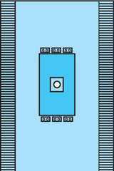 Orthopedic Drape Orthopedic U-Drape 60 W X 72 L Inch Sterile - BeHope