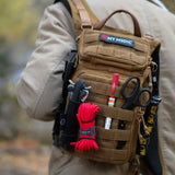 First Aid Kit My Medic RECON Pro Red Nylon Backpack - BeHope