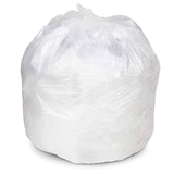 Trash Bag Colonial Bag 45 gal. Clear HDPE 13 Mic. 40 X 48 Inch X-Seal Bottom Coreless Roll