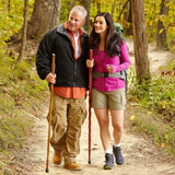Walking Stick Brazos™ Free Form Wood 58 Inch Height Hickory - BeHope