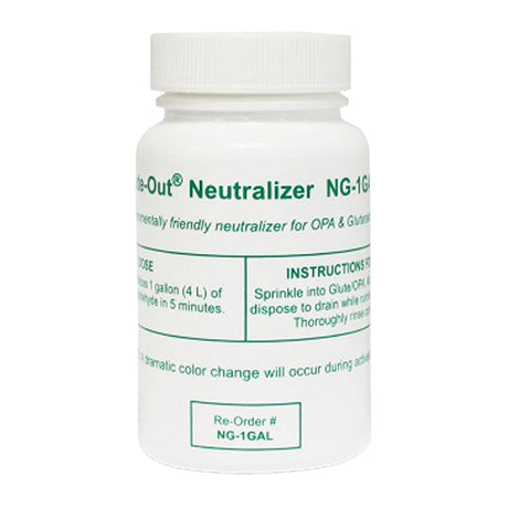 OPA / Glutaraldehyde Neutralizer Glute-Out® RTU Powder 2 oz. Bottle Single Use - BeHope