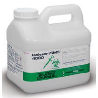 Sharps Container Isolyser® SMS® WasteWise Translucent Base 9-1/2 H X 6-1/2 W X 9 D Inch Vertical Entry 1.5 Gallon - BeHope