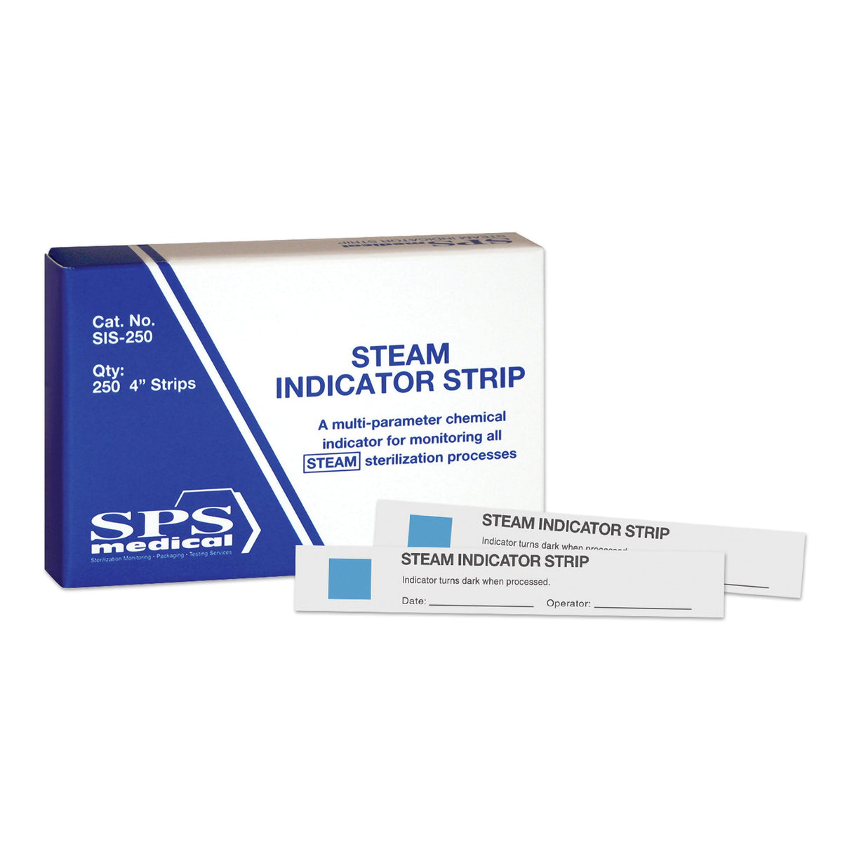 SPSmedical Sterilization Chemical Indicator Strip Steam 4 Inch Length - BeHope