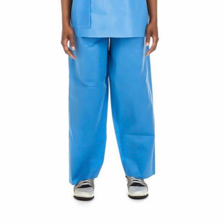 Scrub Pants Straight Leg X-Large Blue Unisex - BeHope