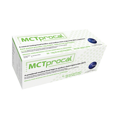 Oral Supplement MCTprocal® Unflavored Powder 16 Gram Individual Packet - BeHope