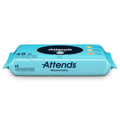 Personal Cleansing Wipe Attends® Soft Pack Unscented 48 Count - BeHope