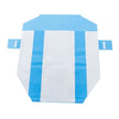 SMART-FOLD* H650 Sterilization Wrap White / Blue 40 X 47 Inch Dual Layer SMS Polypropylene Steam / EO Gas / Hydrogen Peroxide - BeHope