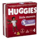 Unisex Baby Diaper Huggies® Little Movers Size 4 Disposable Moderate Absorbency - BeHope