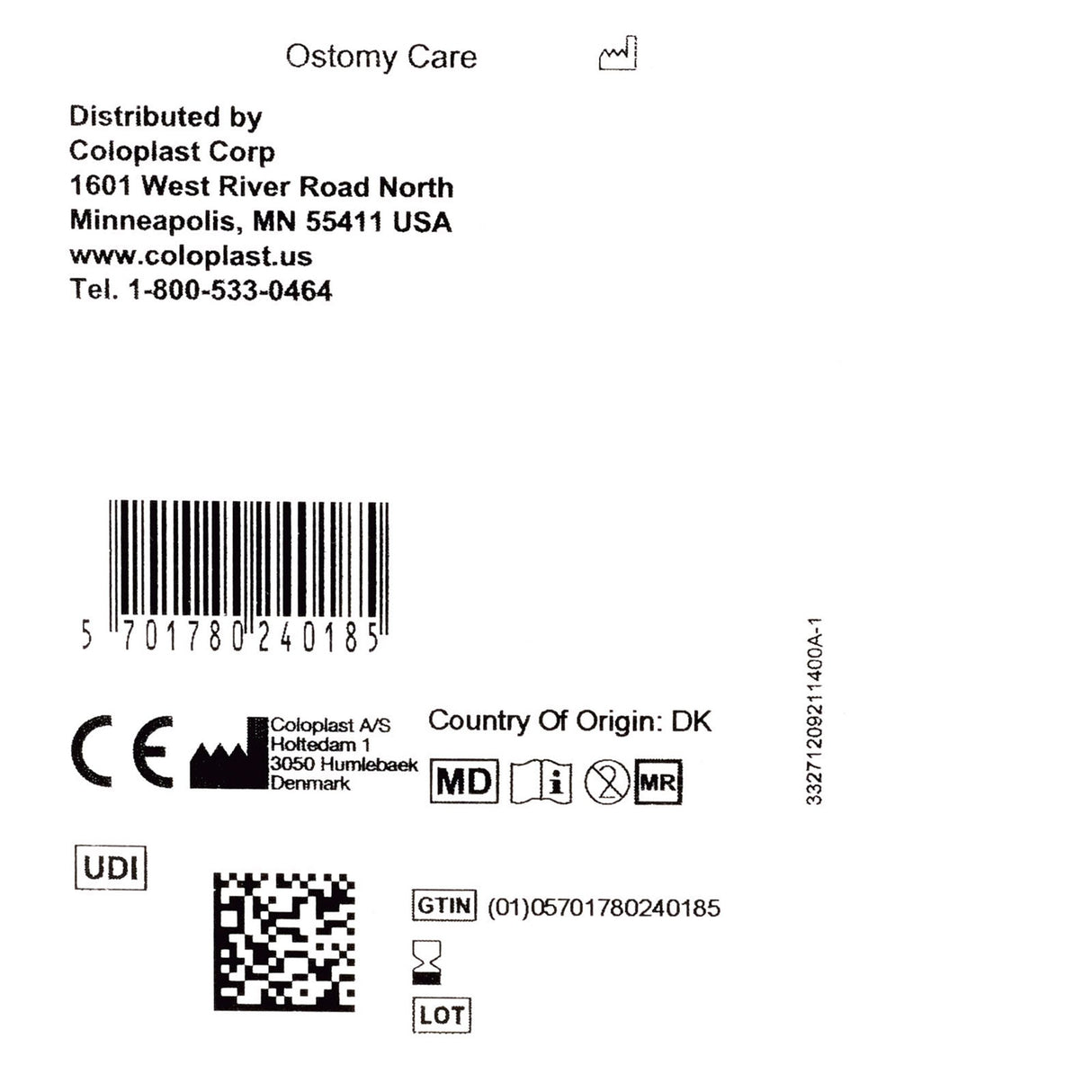 Ostomy Seal Brava® Convex, Starter Hole 1-3/16 Inch (30mm) - BeHope