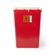 Sharps Container AP Line Red Base 13 L X 17-3/10 W X 24-4/5 H Inch Vertical Entry 18 Gallon - BeHope