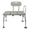 McKesson Knocked Down Bath Transfer Bench Removable Arm Rail 17-1/2 to 22-1/2 Inch Seat Height 400 lbs. Weight Capacity - BeHope