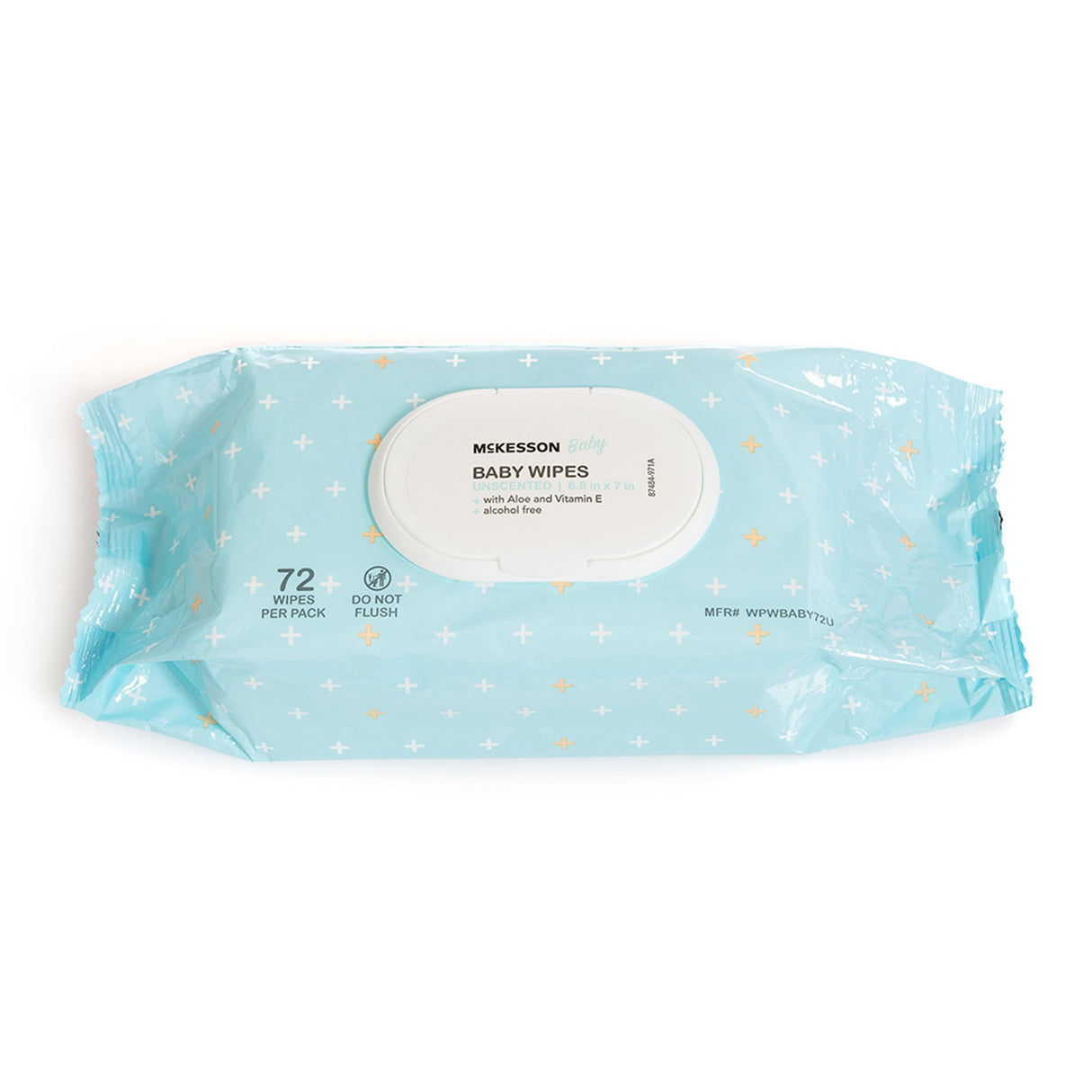 Baby Wipe McKesson Soft Pack Unscented 72 Count - BeHope