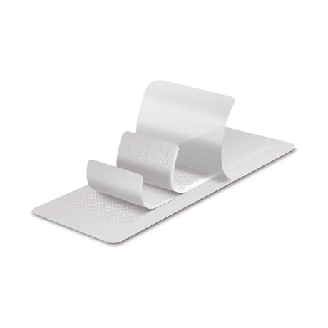 Foam Dressing Mepilex® Border Post-Op 4 X 6 Inch With Border Film Backing Silicone Adhesive Rectangle Sterile - BeHope
