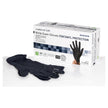 Exam Glove McKesson Confiderm® LDC Medium NonSterile Nitrile Standard Cuff Length Fully Textured Black Chemo Tested / Fentanyl Tested - BeHope