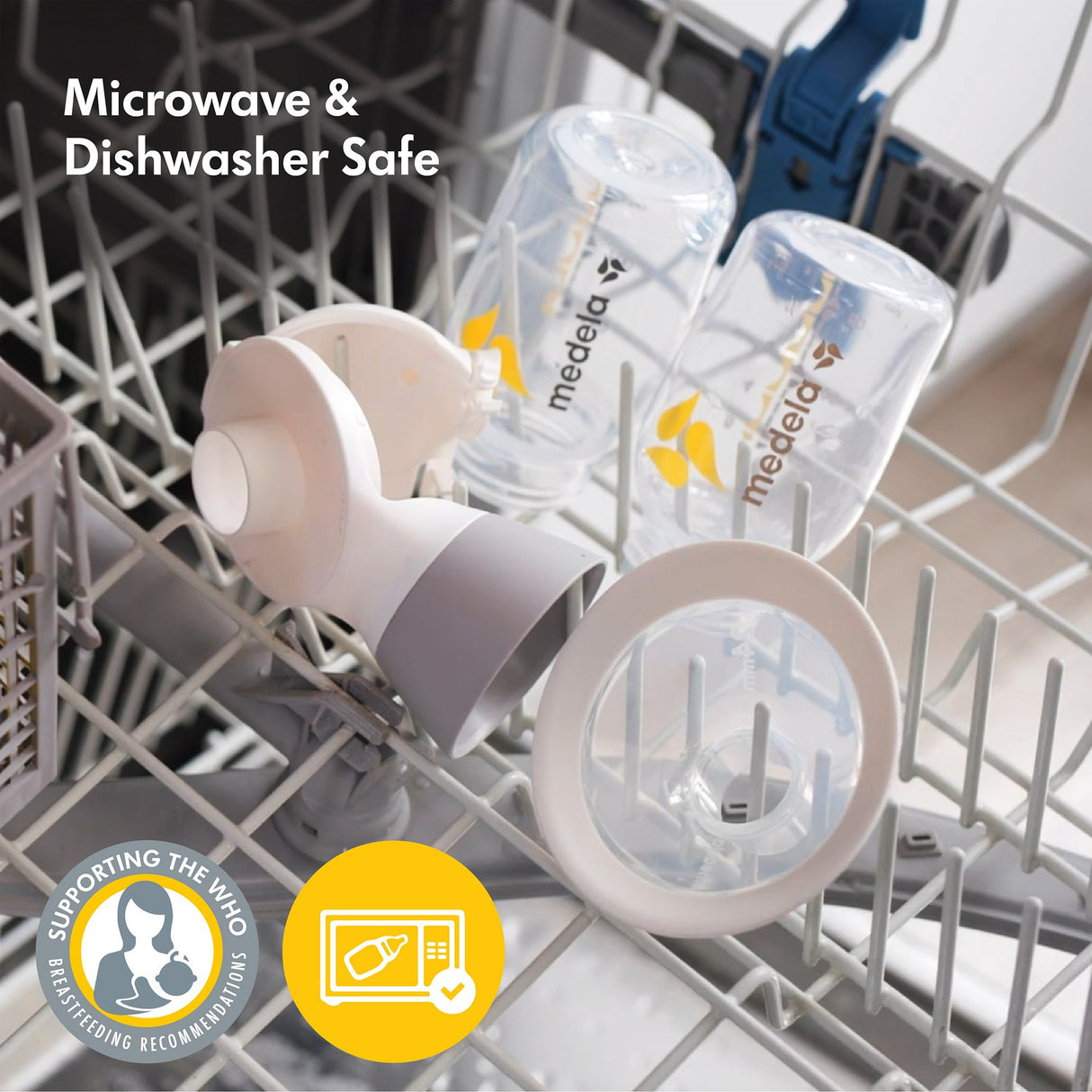 Breast Milk Collection and Storage Bottle Set Medela® 5 oz. Plastic - BeHope