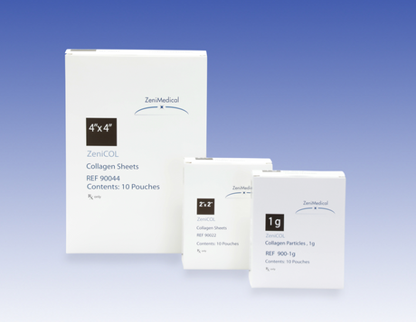 Collagen Particles Zenicol Sterile Bovine for Wound Healing - BeHope