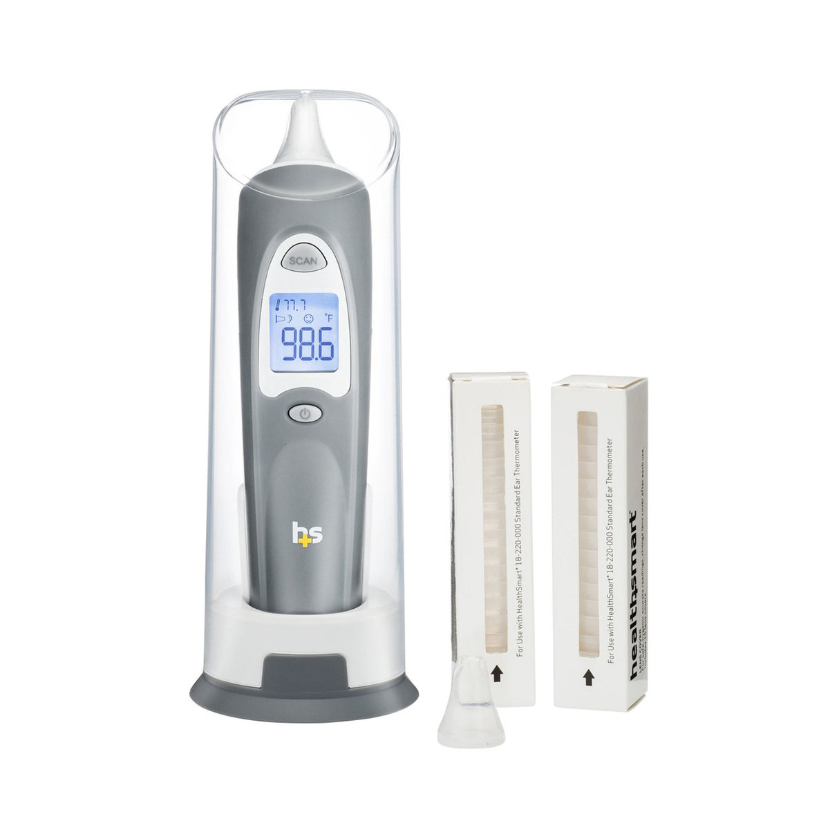 Tympanic Ear Thermometer HealthSmart® Ear Probe Handheld - BeHope
