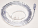 Nasal Cannula Salter-Style® Quiet Adult Curved Prongs 7 Foot Tubing - BeHope