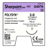 Absorbable Suture With Needle Polysyn™ Polyglycolic Acid Precision Reverse Cutting - BeHope