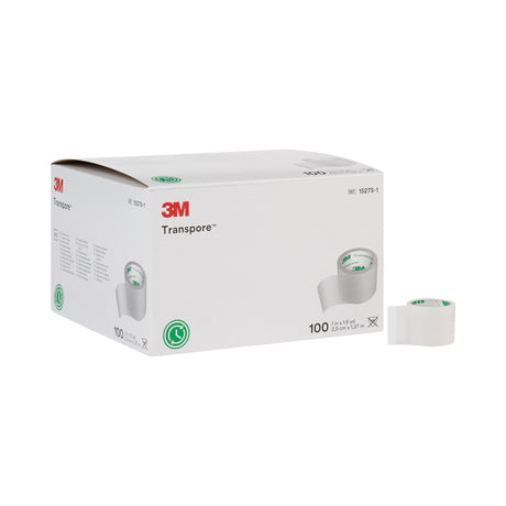 Medical Tape 3M™ Transpore™ Transparent 1 Inch X 1-1/2 Yard Plastic NonSterile - BeHope