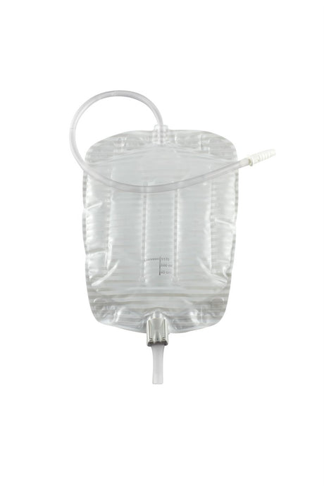 Urinary Leg Bag Conveen® Security+ Anti-Reflux Valve NonSterile 1,000 mL Vinyl - BeHope