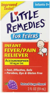 Children's Pain Relief Little Remedies® 160 mg / 5 mL Strength Acetaminophen Oral Suspension 2 oz. - BeHope