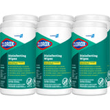 Surface Disinfectant CloroxPro™ Clorox® Premoistened Manual Pull Wipe 75 Count Canister Fresh Scent NonSterile - BeHope