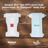 Unisex Baby Diaper Huggies® Snug & Dry Size 6 Disposable Heavy Absorbency - BeHope