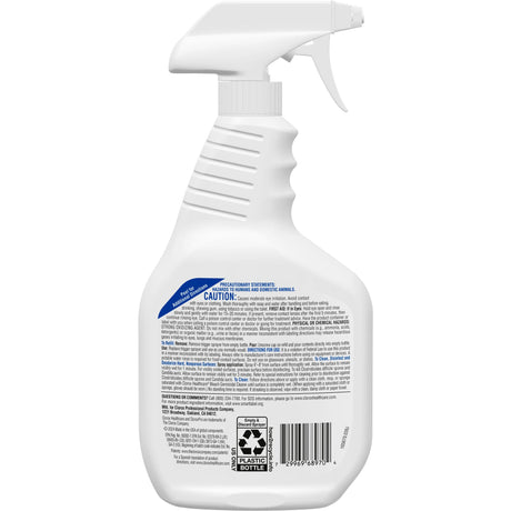 Surface Disinfectant Cleaner Clorox Healthcare® Bleach Germicidal Trigger Spray Liquid 32 oz. Bottle Fruity Floral Bleach Scent NonSterile - BeHope