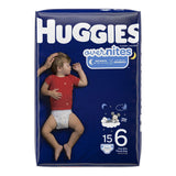 Unisex Baby Diaper Huggies® Overnites Size 6 Disposable Heavy Absorbency - BeHope