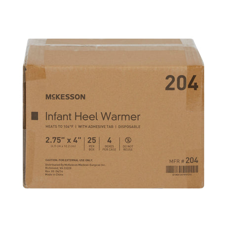 Infant Heel Warmer Mckesson Instant Chemical Heat Pack Disposable - BeHope