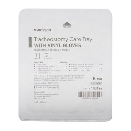 Tracheostomy Care Kit McKesson - BeHope