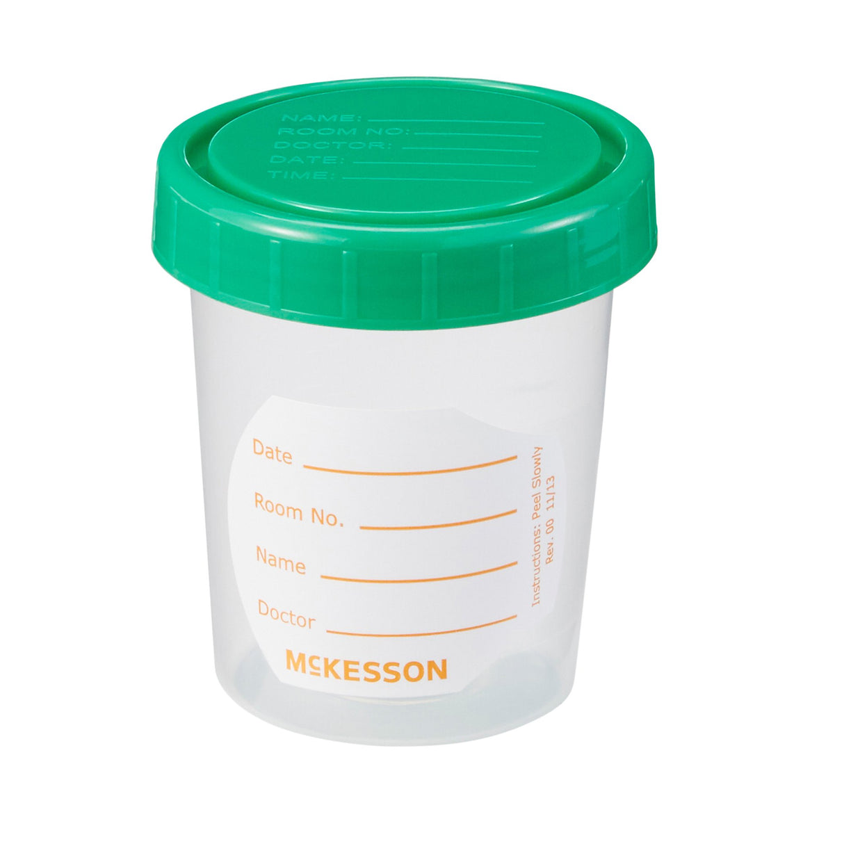 Specimen Container McKesson Screw Cap Nonsterile Translucent Polypropylene - BeHope
