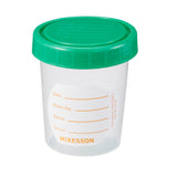 Specimen Container McKesson Screw Cap Nonsterile Translucent Polypropylene - BeHope